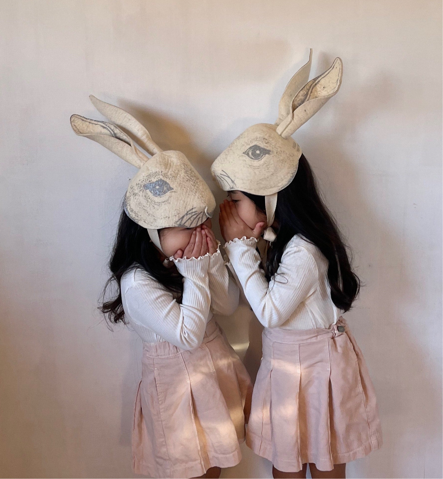 Bunny Headdress - Grey