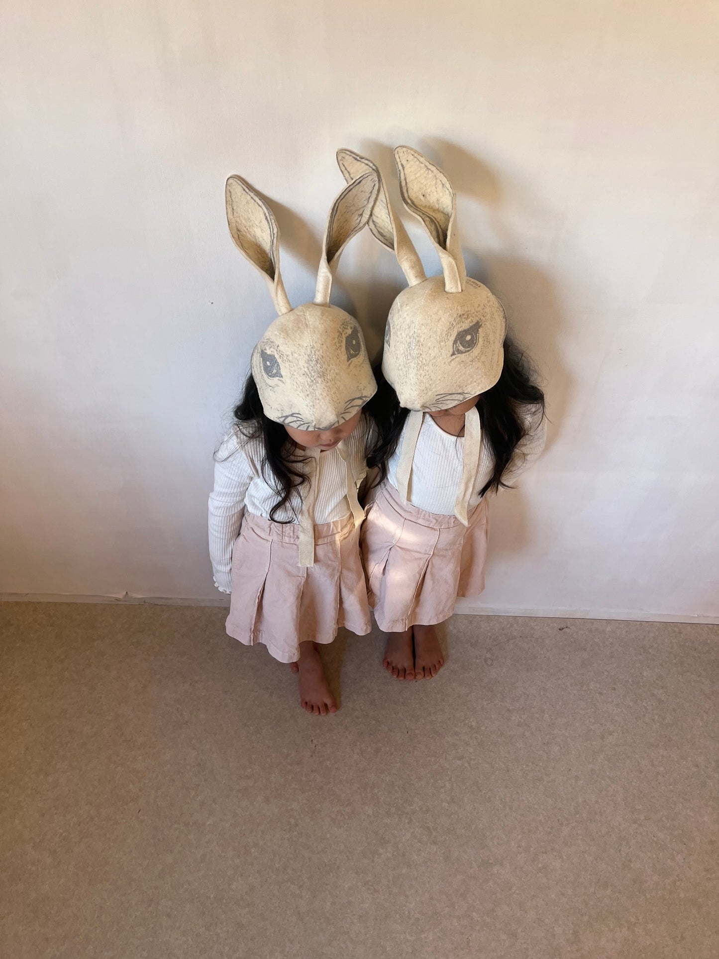 Bunny Headdress - Grey