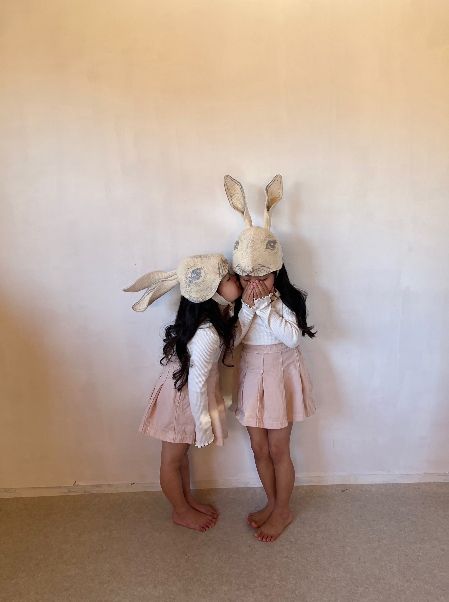 Bunny Headdress - Grey