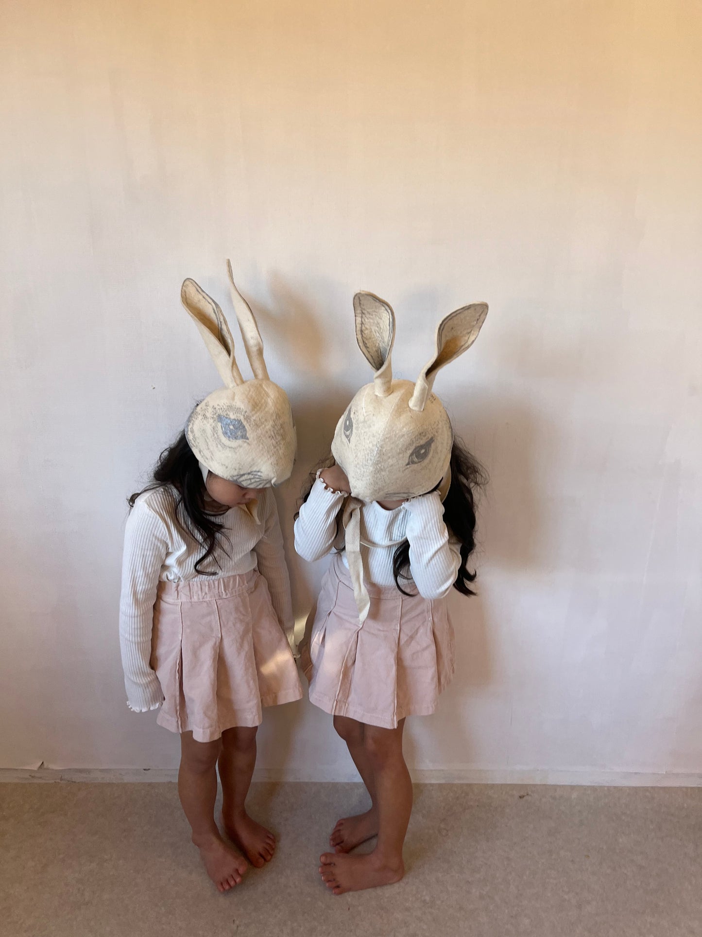 Bunny Headdress - Grey