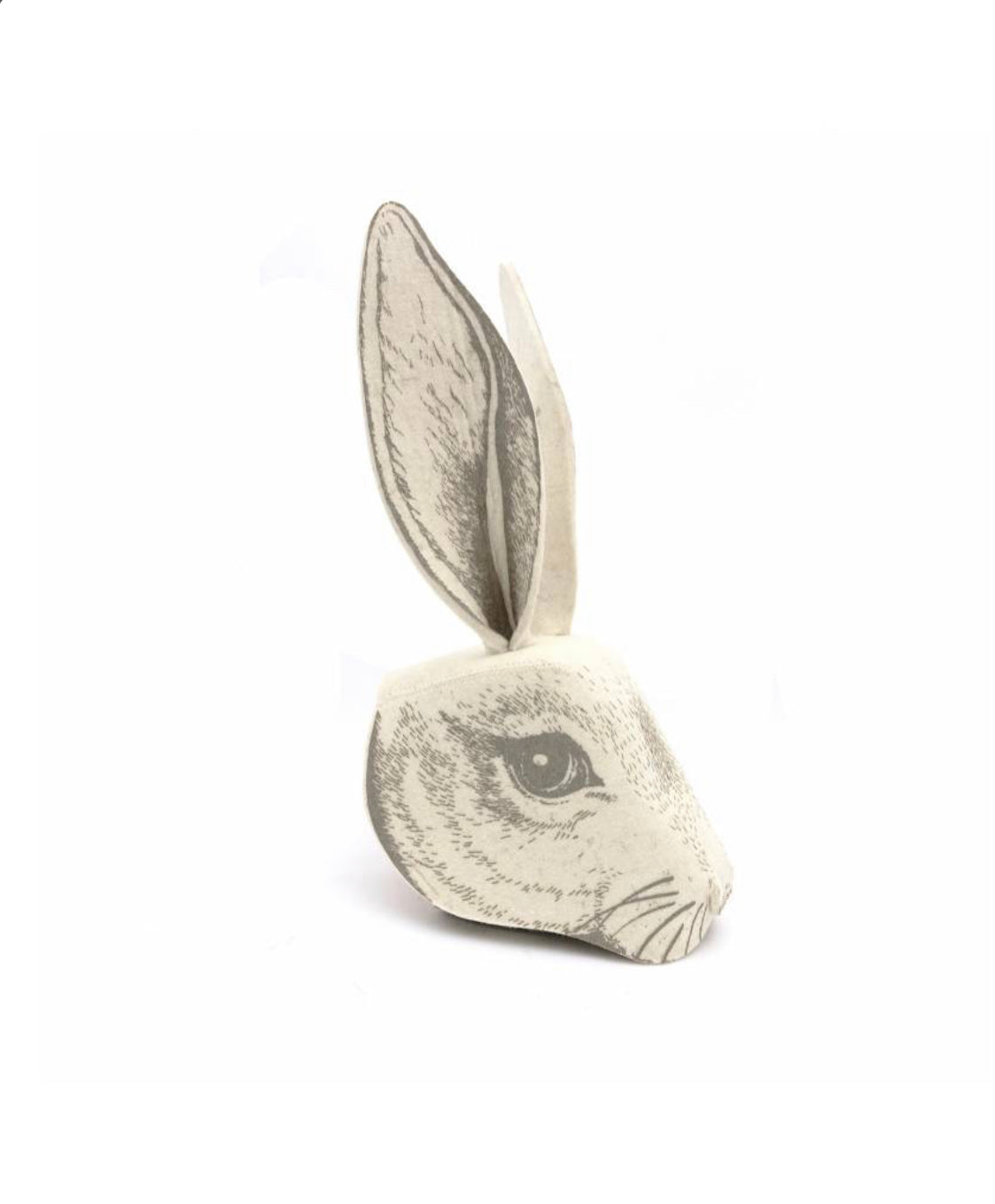 Bunny Headdress - Grey